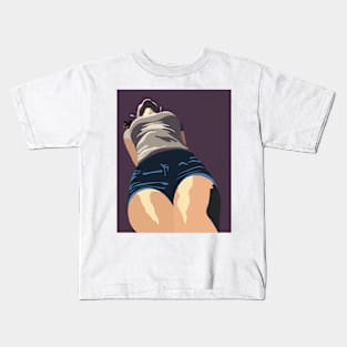 Sky Girl Kids T-Shirt